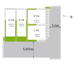 プロスパータウン小路東4　全4区画