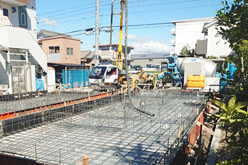 地盤調査・建築工事